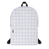 Purple Rain Houndstooth Backpack