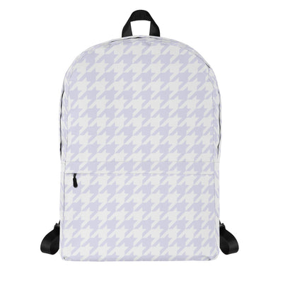 Purple Rain Houndstooth Backpack