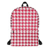 Strawberry Daiquiri Houndstooth Backpack