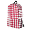 Strawberry Daiquiri Houndstooth Backpack