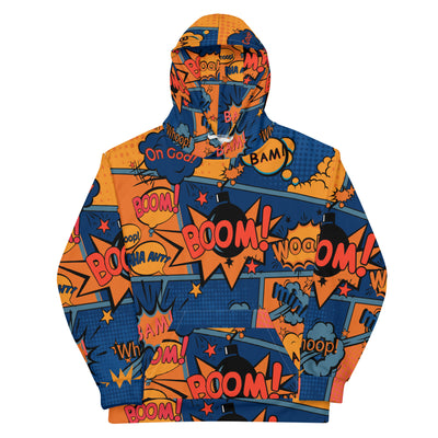 ORANGE COMIC WAAY HOODIE