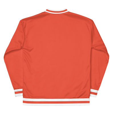 Flight School Solid Color Bomber Jacket