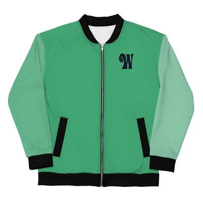 Lucky Color Block Bomber Jacket