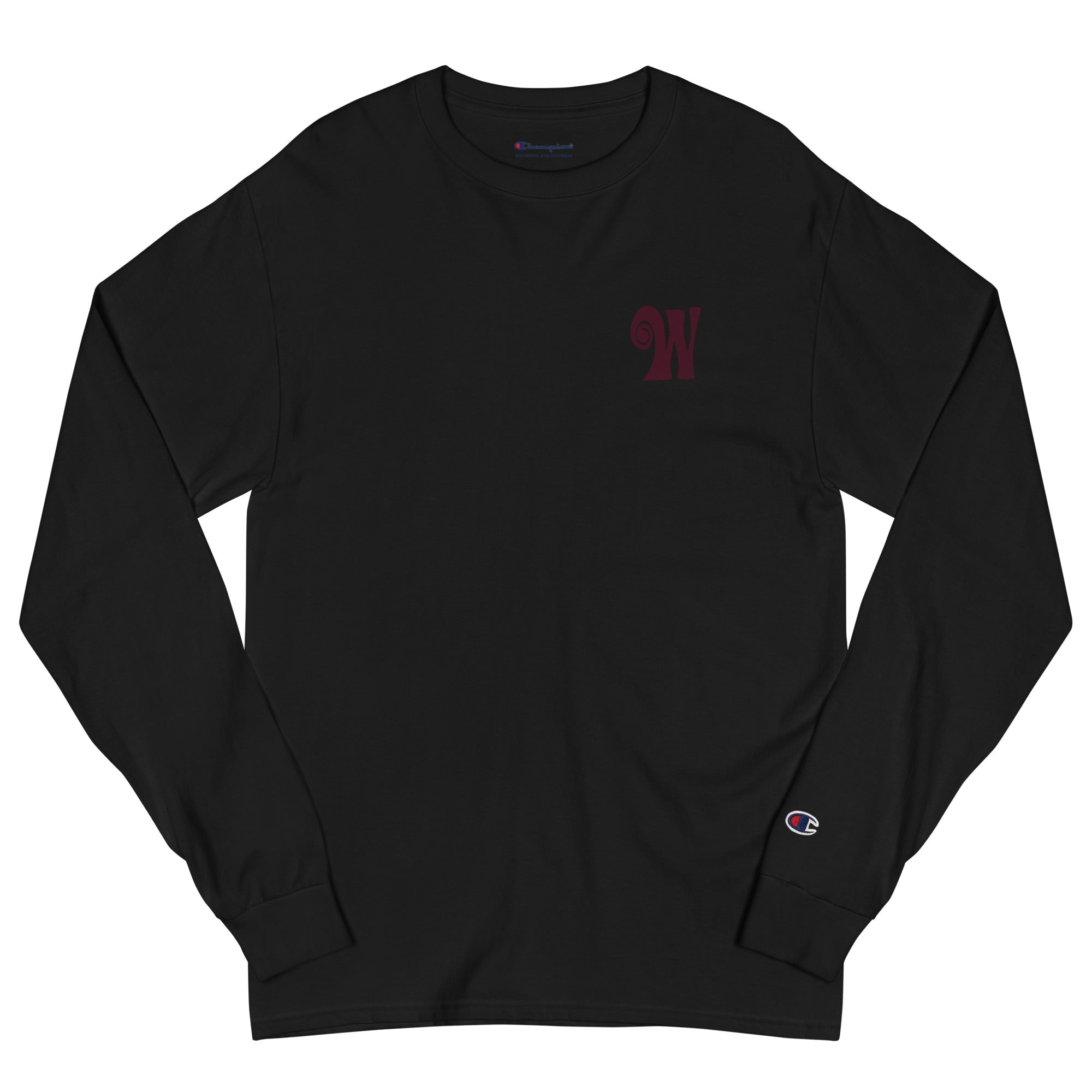 Waay Clothin x Champion "W" Long Sleeve