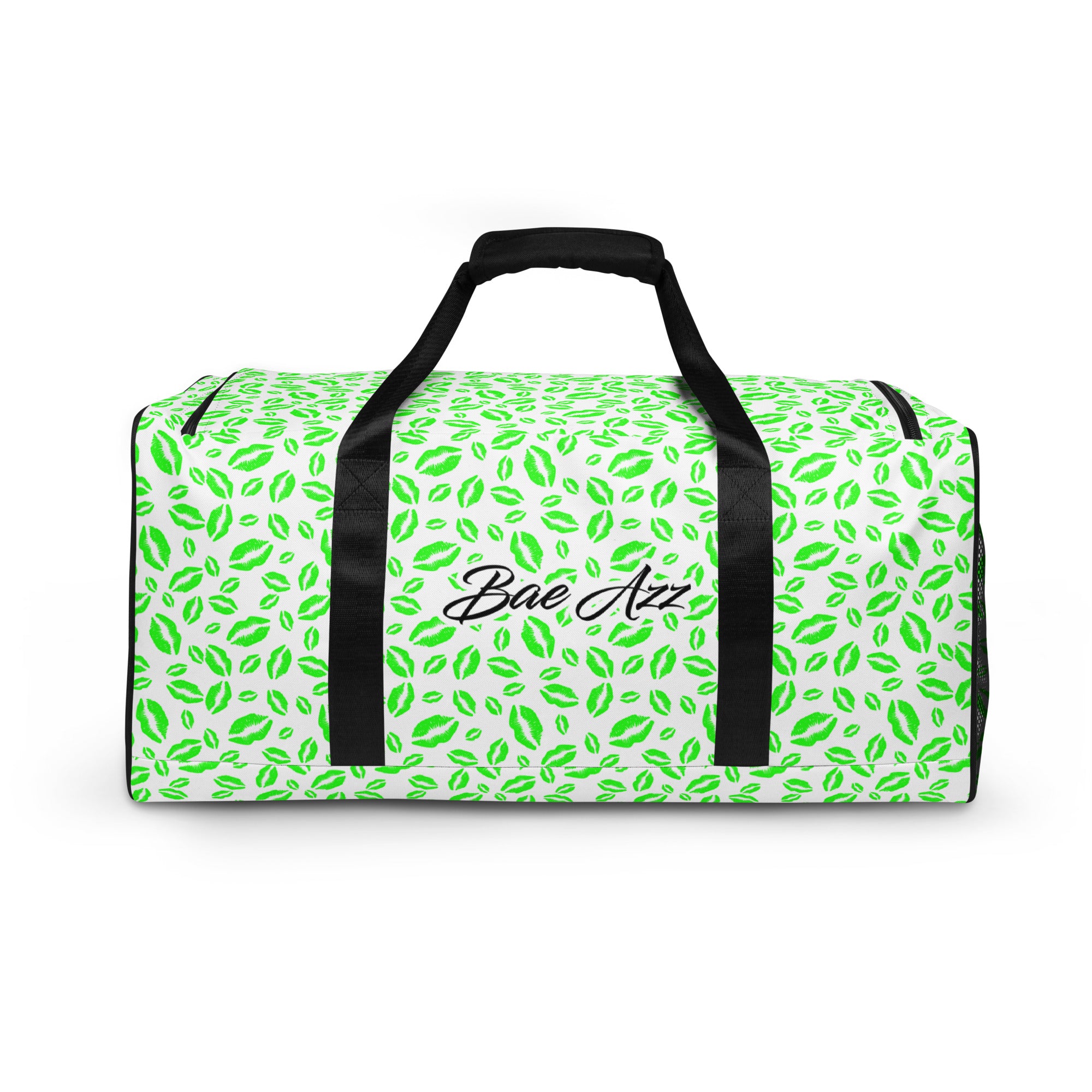 Bae Azz Signature Kissy Duffle Bag Slime