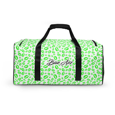 Bae Azz Signature Kissy Duffle Bag Slime