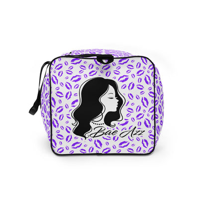 Bae Azz Signature Kissy Duffle Bag Purple