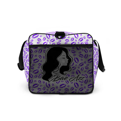 Bae Azz Signature Kissy Duffle Bag Purple