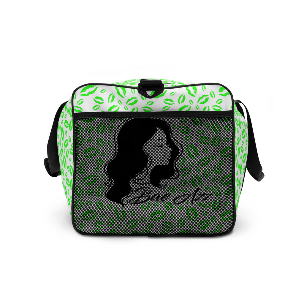 Bae Azz Signature Kissy Duffle Bag Slime