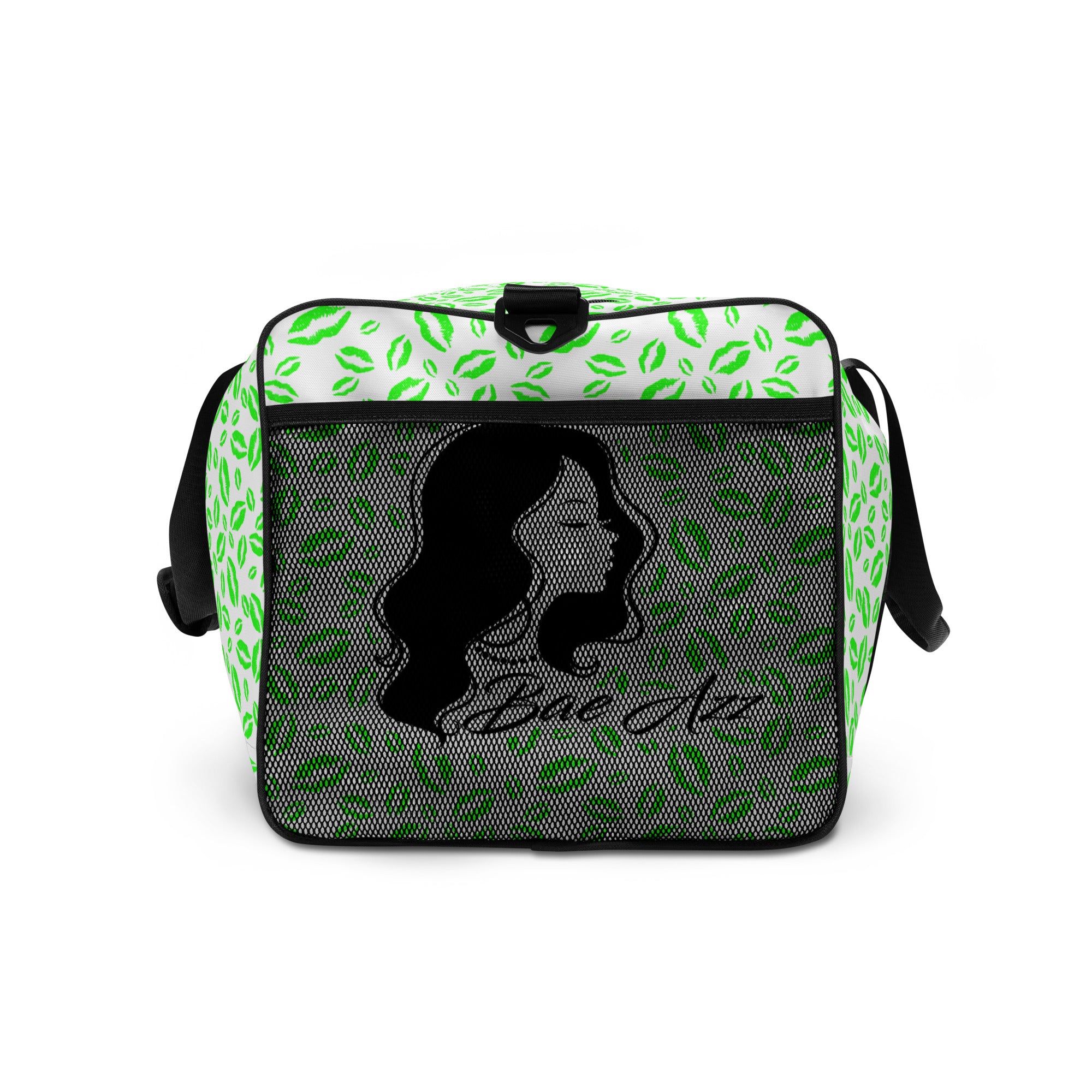 Bae Azz Signature Kissy Duffle Bag Slime