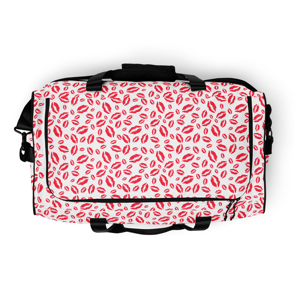 Bae Azz Signature Kissy Duffle Bag Red