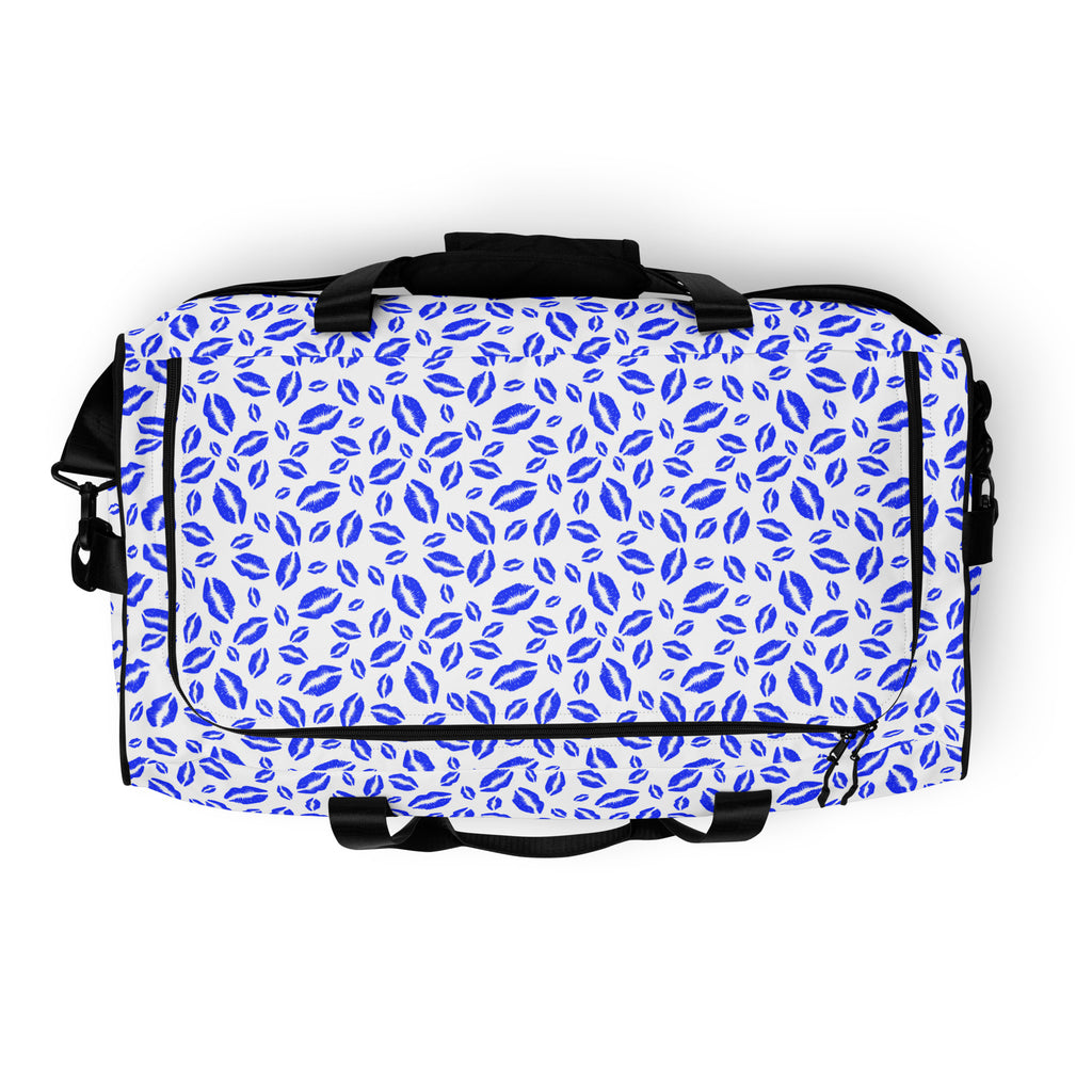 Bae Azz Signature Kissy Duffle Bag Blue