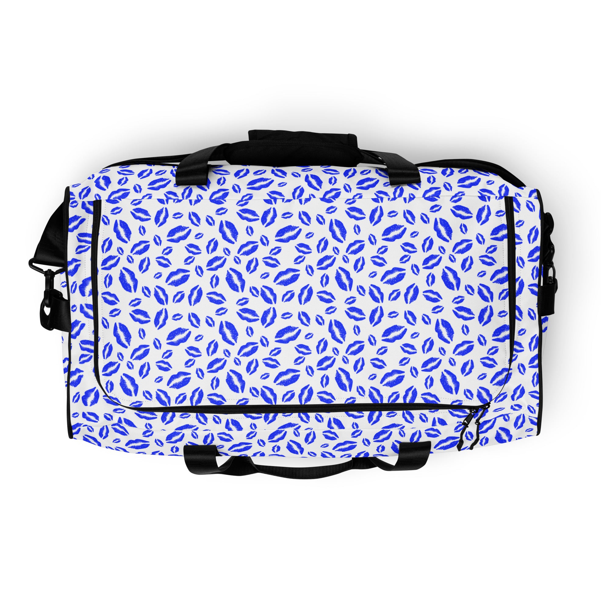 Bae Azz Signature Kissy Duffle Bag Blue