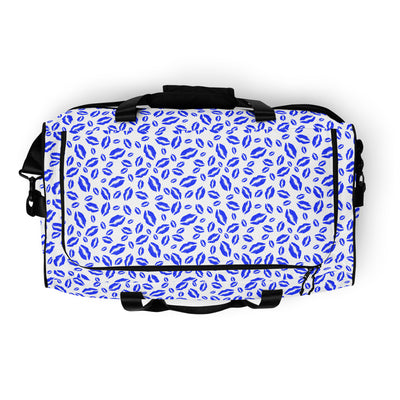 Bae Azz Signature Kissy Duffle Bag Blue