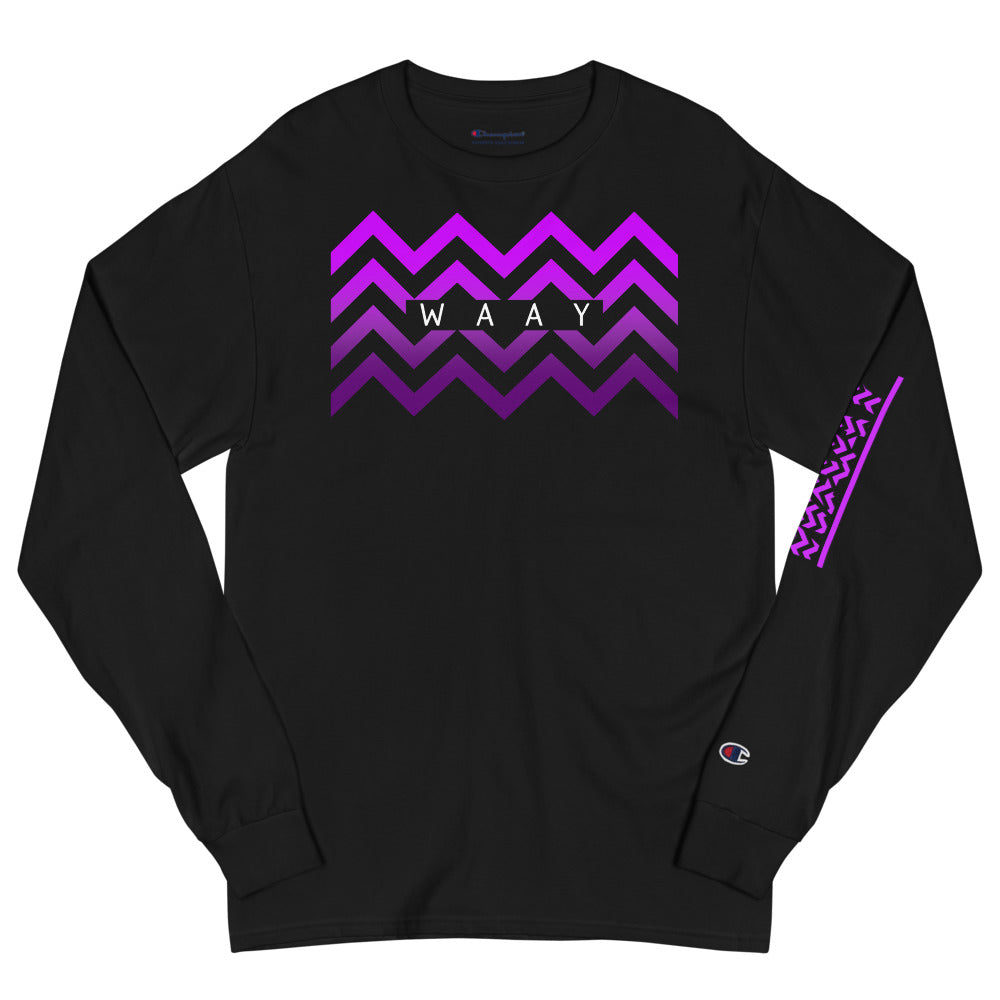 Waay Clothin x Champion Long Sleeve Shirt