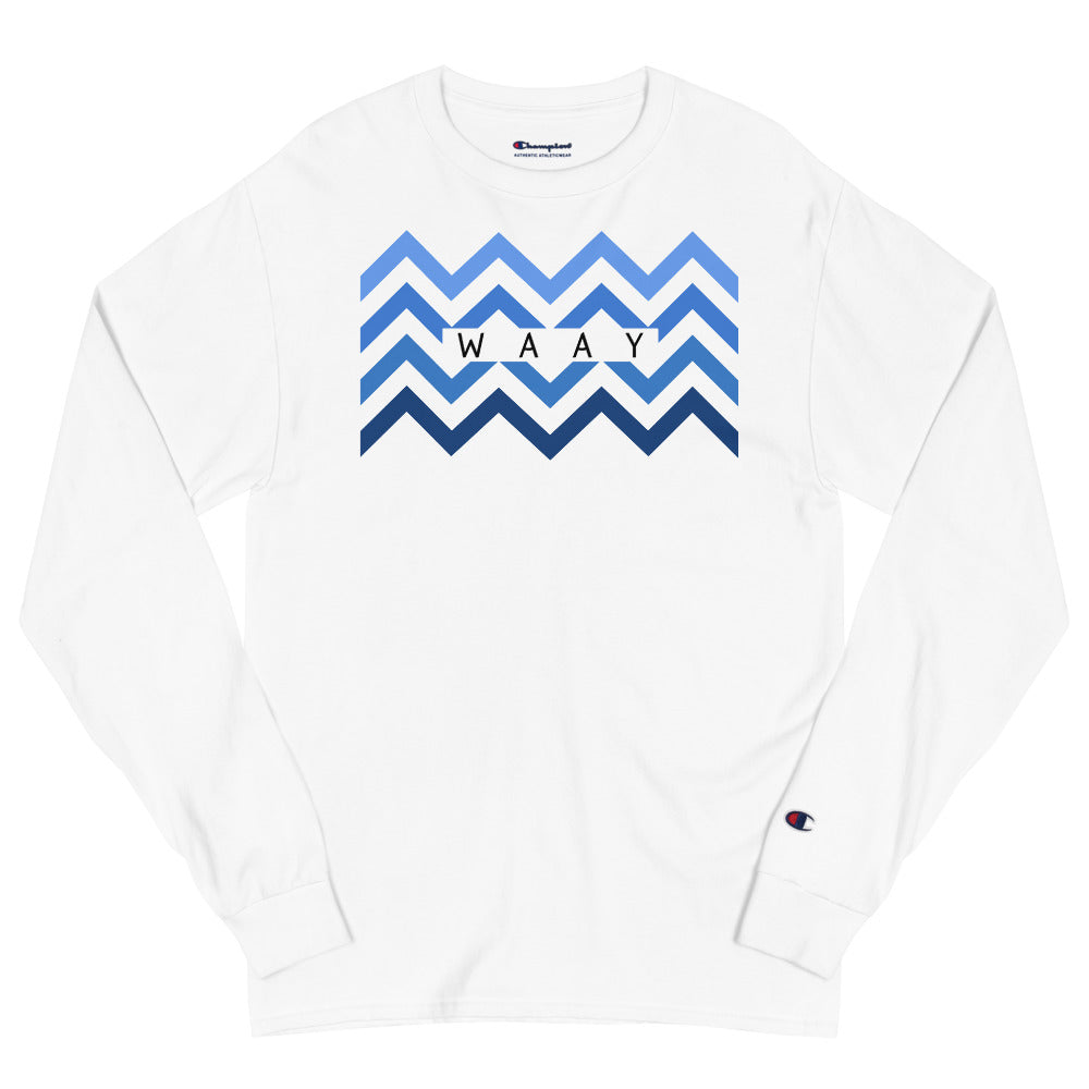 Waay Clothin x Champion Long Sleeve Shirt