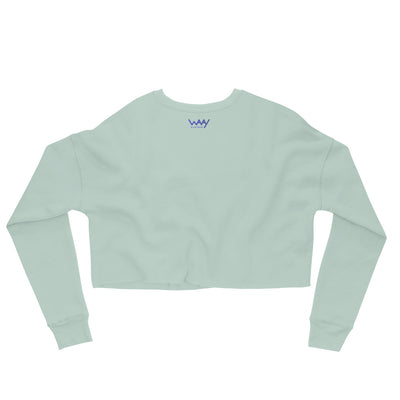 Waay Bluberry Crop Sweatshirt