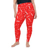 Zaag Waay Curve Leggings (red)