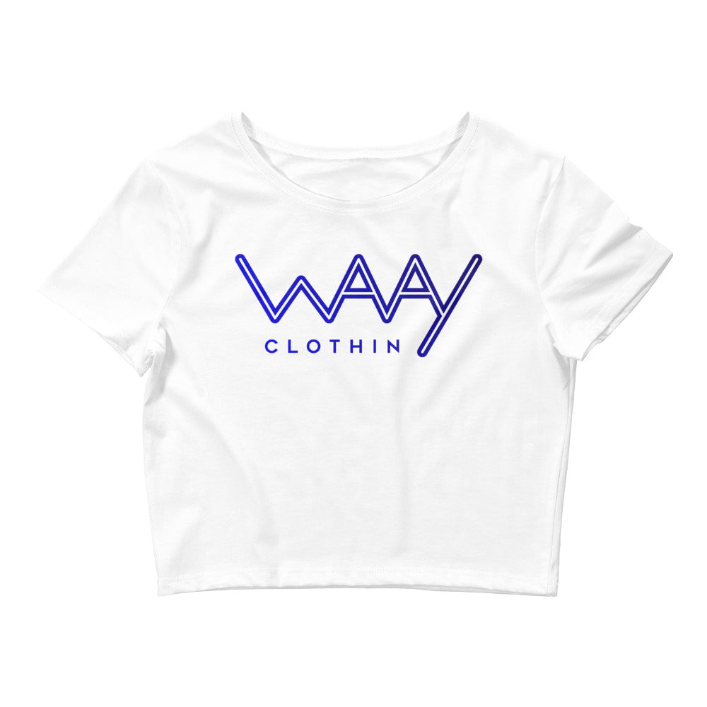 Waay Bluberry Crop Tee