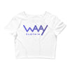 Waay Bluberry Crop Tee