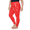 Zaag Waay Curve Leggings (red)