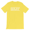 Waay Designer Short Sleeve Tee's (On White)