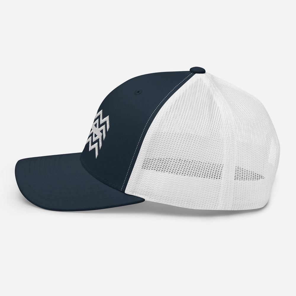 White Out Waay Trucker Cap