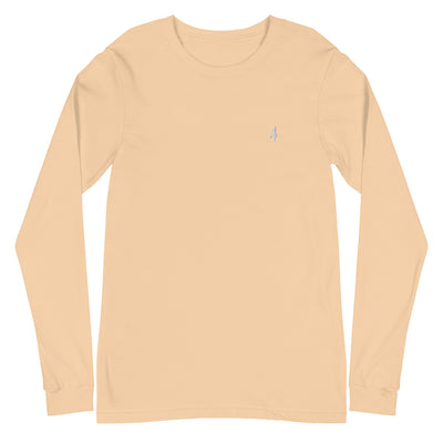 The Aira Collection Embroidered Logo Long Sleeve Tee