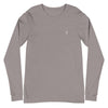 The Aira Collection Embroidered Logo Long Sleeve Tee