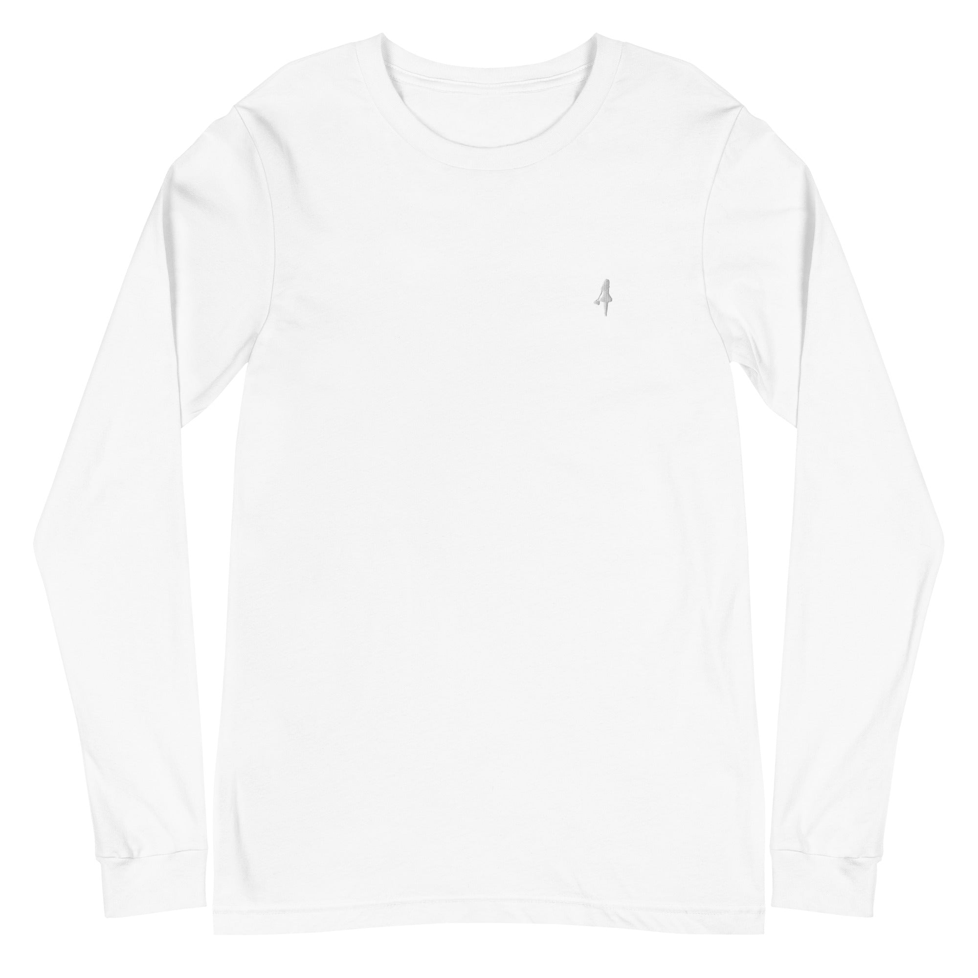 The Aira Collection Embroidered Logo Long Sleeve Tee