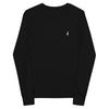 The Aria Collection Embroidered Youth Long Sleeve Tee