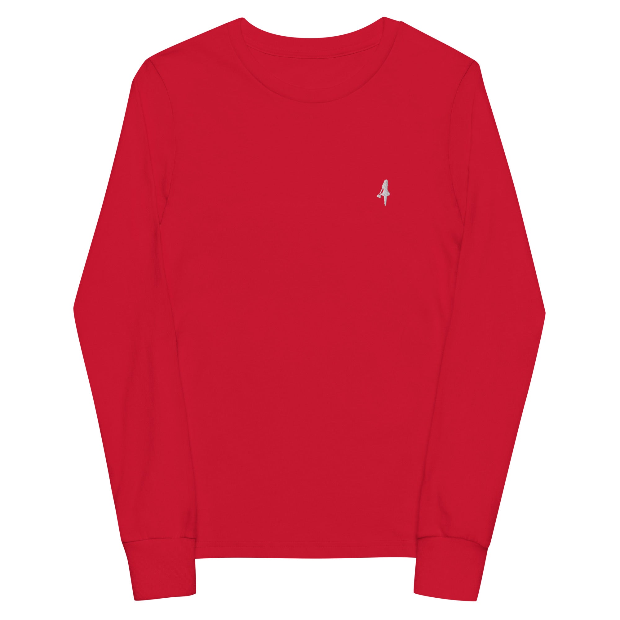The Aria Collection Embroidered Youth Long Sleeve Tee